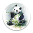 Sweet Living Runde Bilder Essender Panda