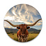 Sweet Living Runde Bilder Texas Longhorn