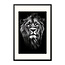 Sweet Living Poster mit Rahmen Impressive Lion