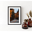 Sweet Living Poster mit Rahmen Autumn Road