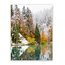 Sweet Living Glas Bild Winterwald