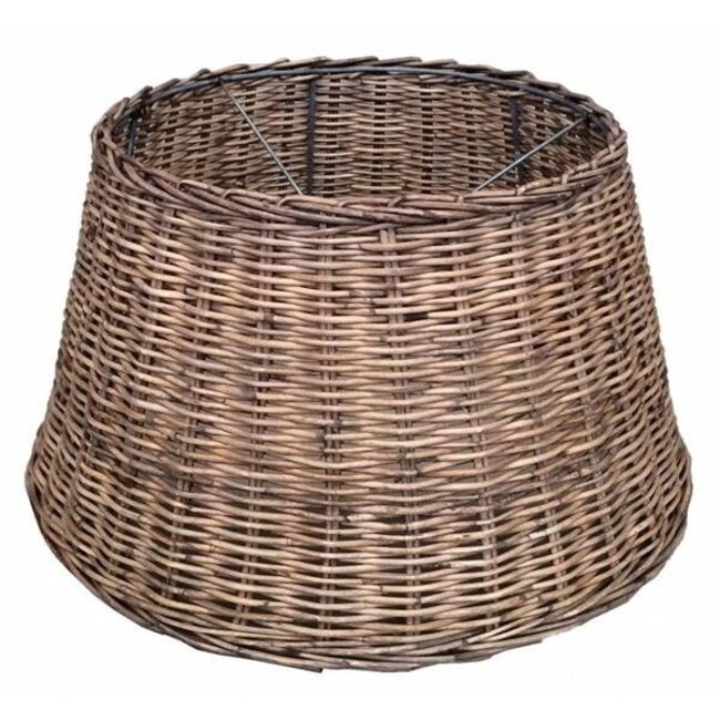 Sweet Living Rattan Lampenschirm Rund (Stehlampe) - Ø47xH27 cm