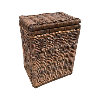 Sweet Living Rattan Wäschekorb Antiq - 52x36xH71 cm