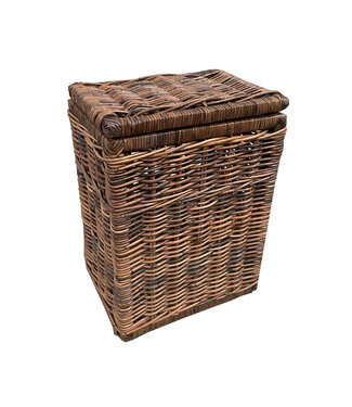 Sweet Living Rattan Wäschekorb Antiq - 52x36xH71 cm