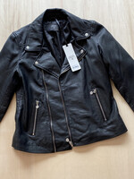 Le Temps Des Cerises LTDC Nancy Leather Jacket Black