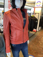 GUNS GUNS Legacy Moto Biker Jacket Red