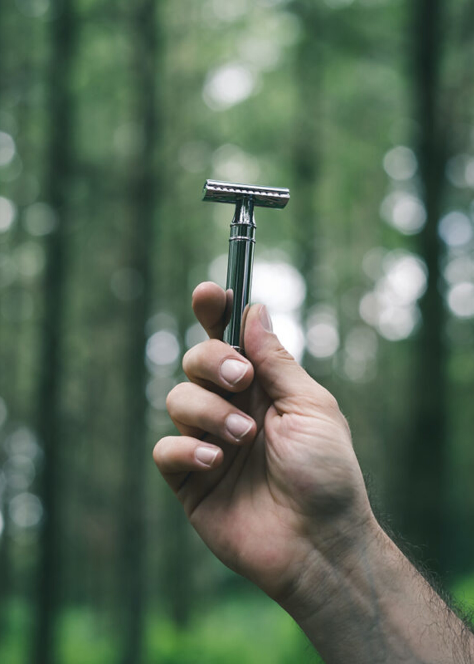 Blue Beard Revenge BBR Scimitar Double edge Razor
