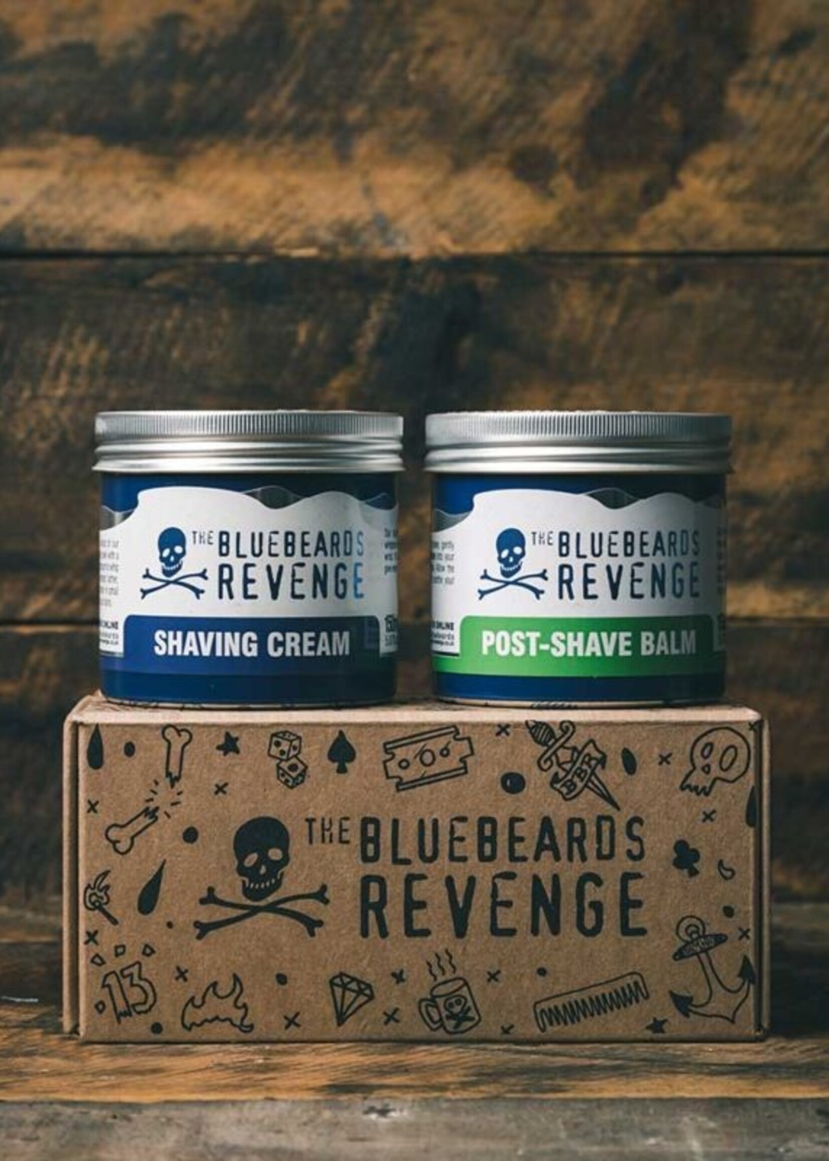 Blue Beard Revenge BBR Shaving Starter set