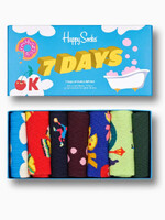 Happy Socks Happy Socks 7-Pack 7 Day Socks Gift Set