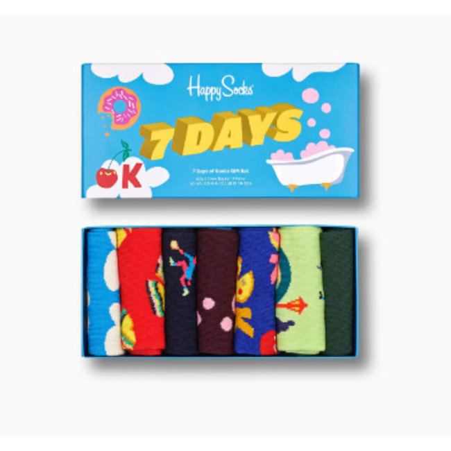 Happy Socks Happy Socks 7-Pack 7 Day Socks Gift Set