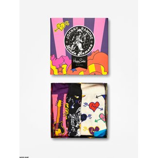 Happy Socks Happy Socks The Linda & Johnny Ramone 3 pack gift box set