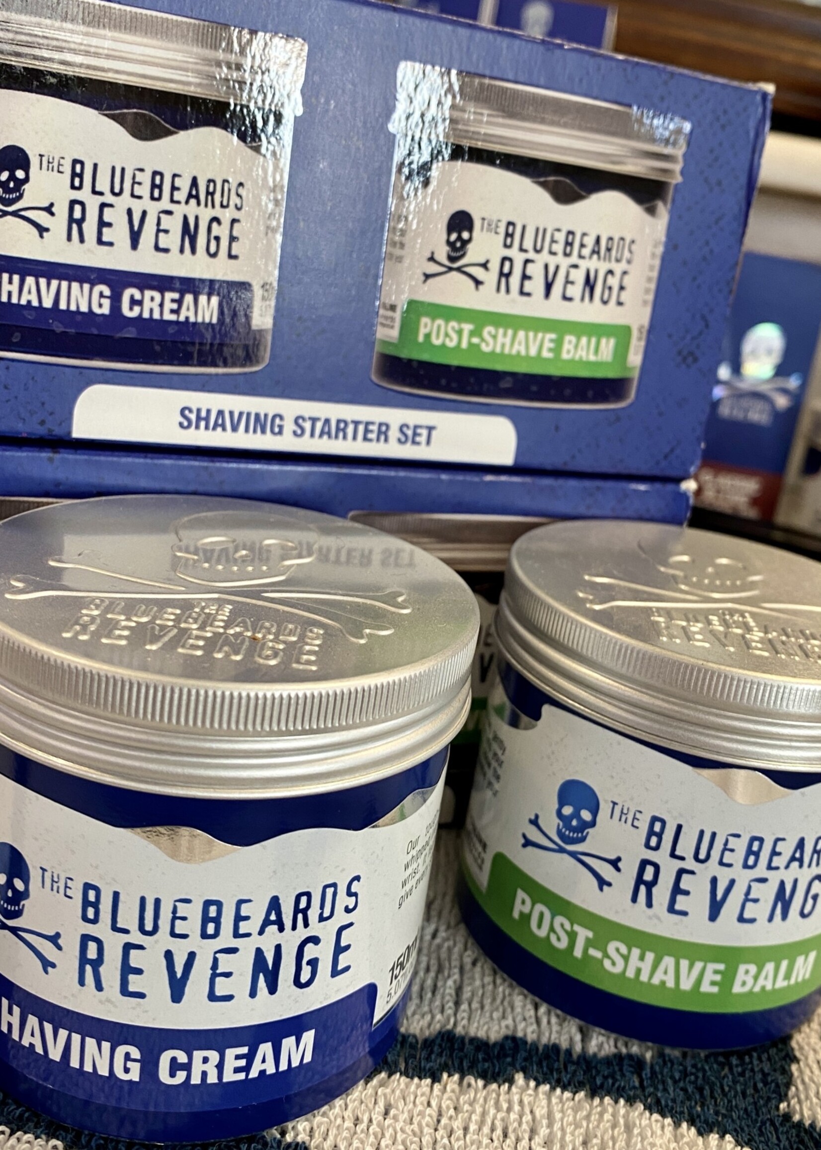 Blue Beard Revenge BBR Shaving Starter set