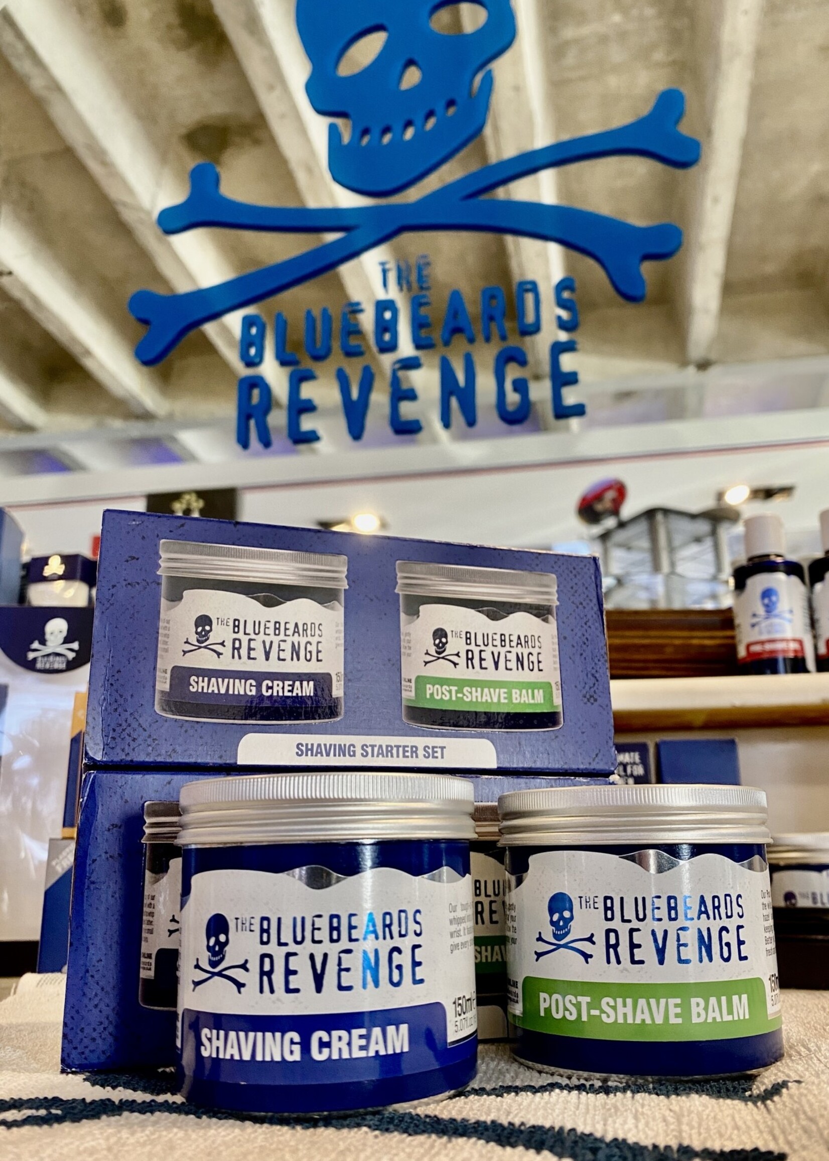 Blue Beard Revenge BBR Shaving Starter set