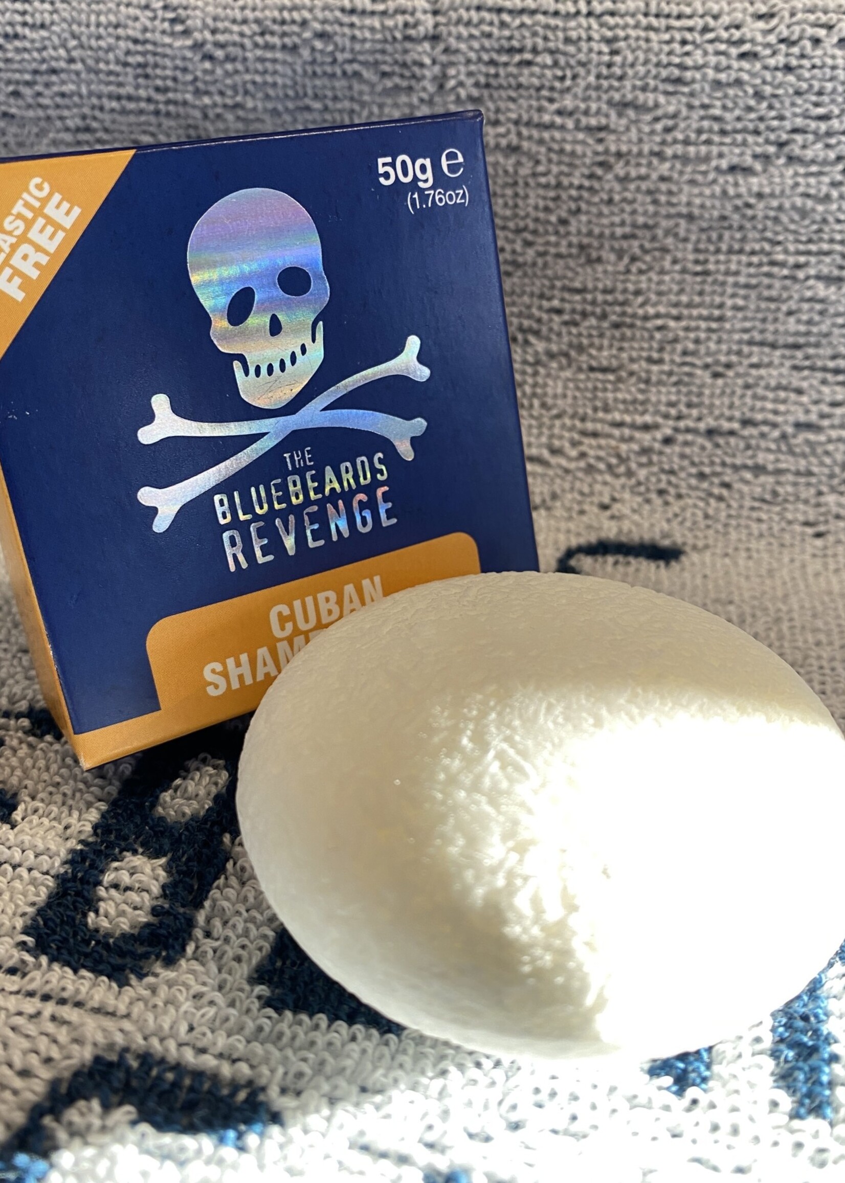 Blue Beard Revenge BBR Cuban Shampoo Bar
