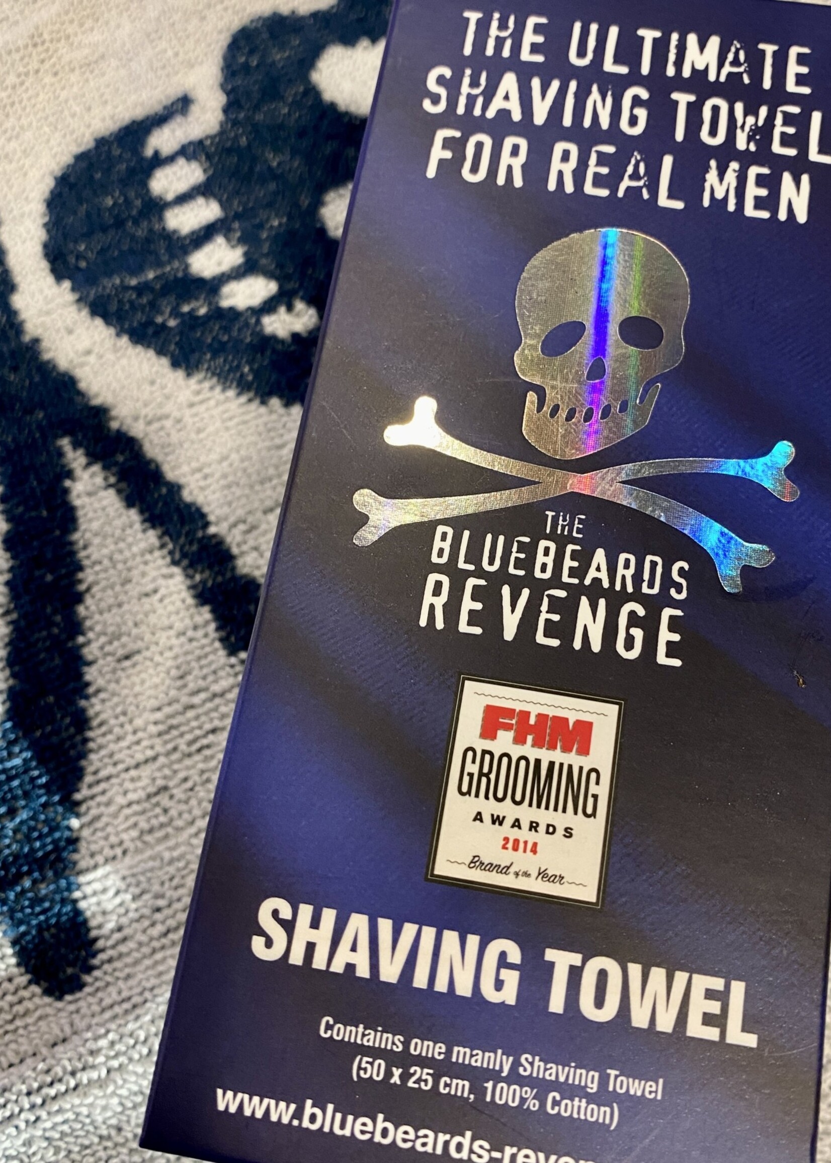 Blue Beard Revenge BBR Shaving Towel