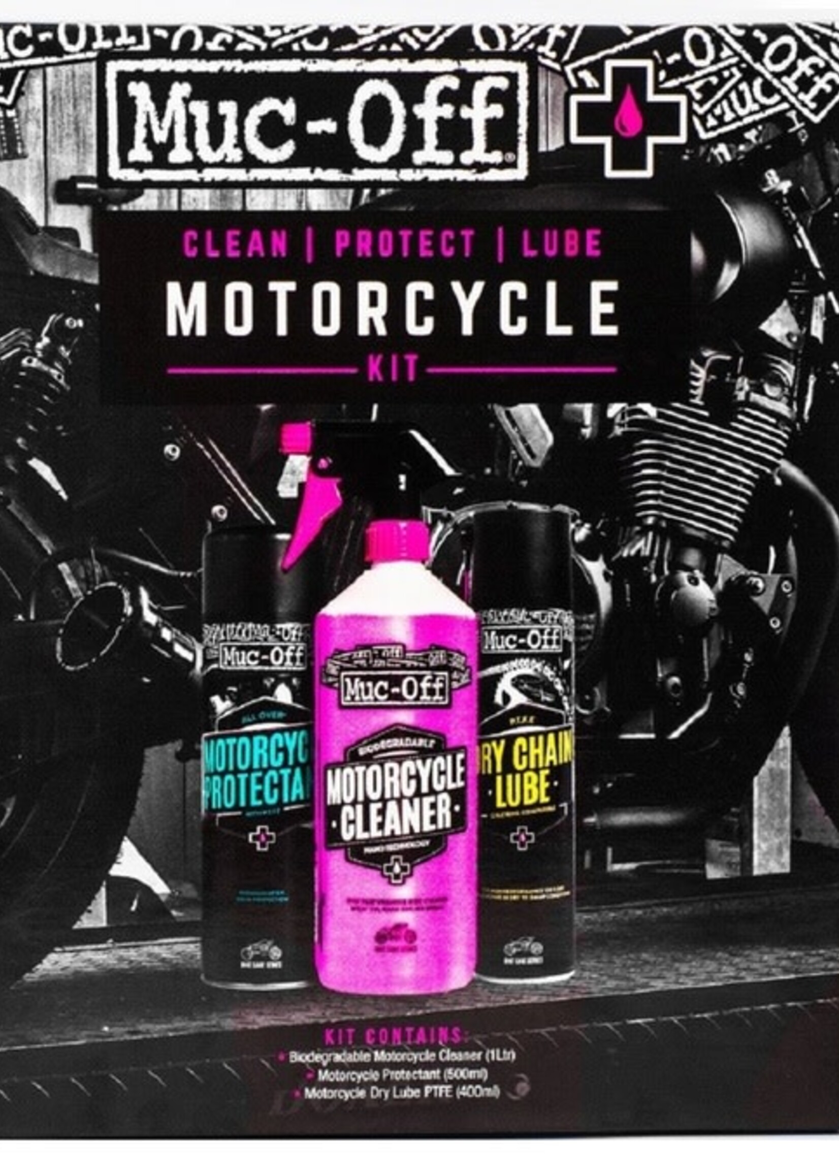 Muc-Off Spray Clean &bLube Kit