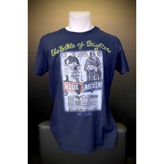 BOB BOB T-Shirt Cotone Stampate Navy