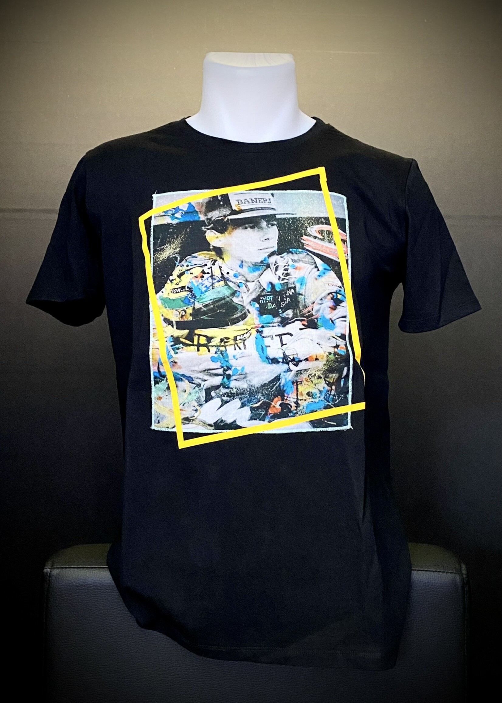 BOB BOB T-Shirt Cotone Stampa Icona Nero