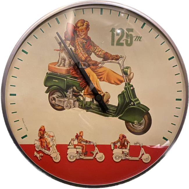 Horloge Retro Lambretta 30cm