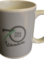 Vespa Gadgets Mug Ceramica Logo Vespa 70° Grey