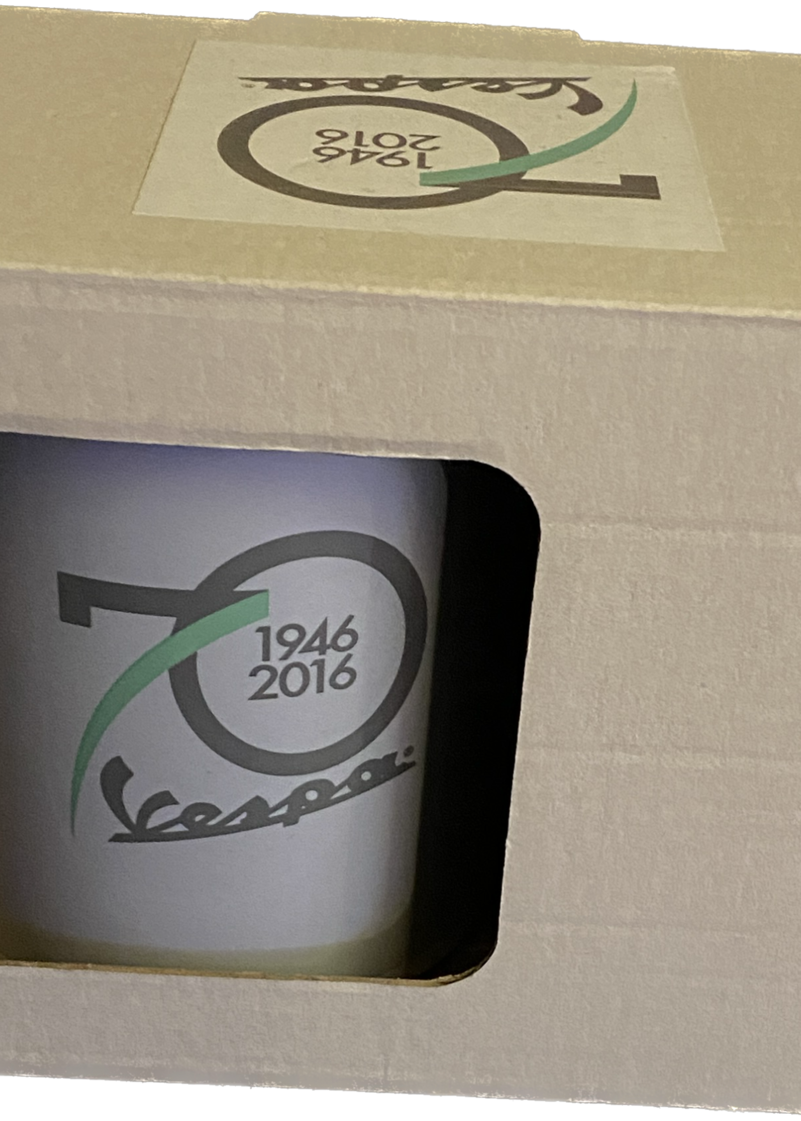 Vespa Gadgets Mug Ceramica Logo Vespa 70° Grey