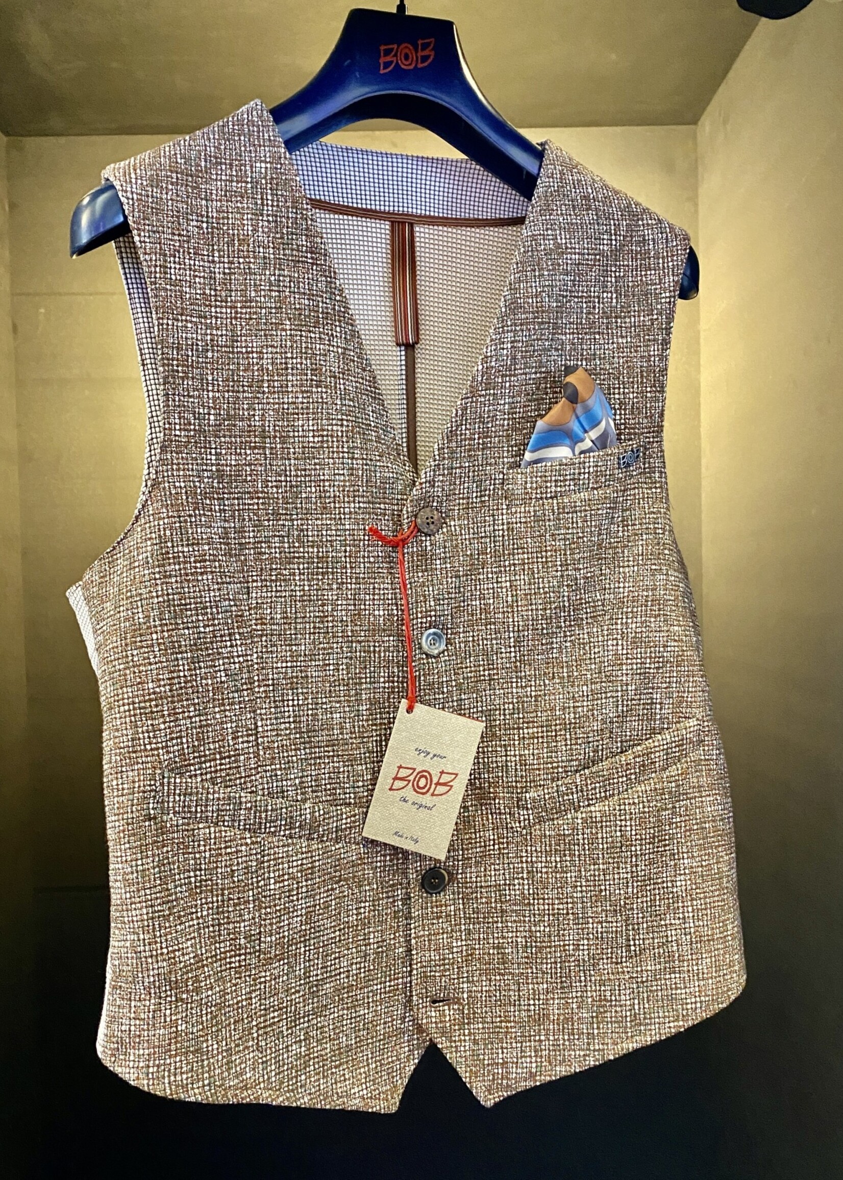 BOB BOB Gilet Tessuto a Maglia