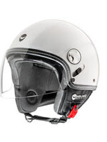 Helmo Helmo Milano Helmet - Eos - incl. sunvisor Pearl White (black elements)  XL