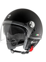 Helmo Helmo Milano Helmet - Eos - incl. sunvisor Black (black elements) L