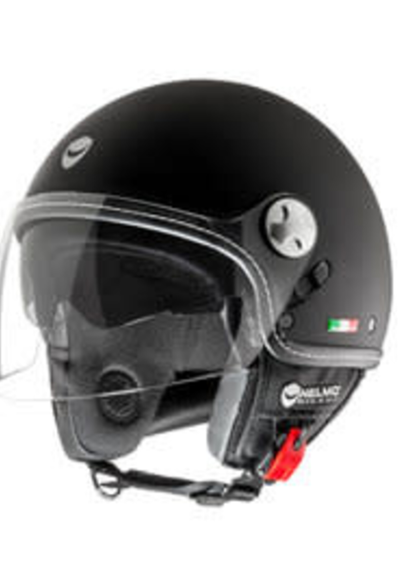 Helmo Helmo Milano Helmet - Eos - incl. sunvisor Black (black elements) S