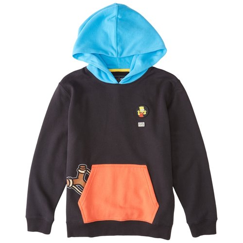 Billabong Simpsons Bart Fleece Hoodie- sweater voor jongens van 2-14 jaar Billabong Simpsons Bart Fleece Hoodie- sweater voor jongens van 2-14 jaar