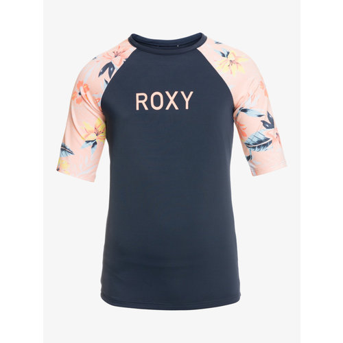 Roxy Printed - UPF 50 Rash Vest met Driekwartmouw voor Meisjes 8-16