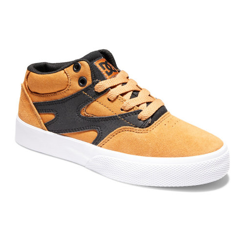 DC Shoes Kalis Vulc - Halfhoge Leren Schoenen voor Jongens DC Shoes Kalis Vulc - Halfhoge Leren Schoenen voor Jongens