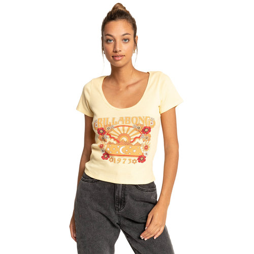 Billabong Sunscene - T-Shirt voor Dames