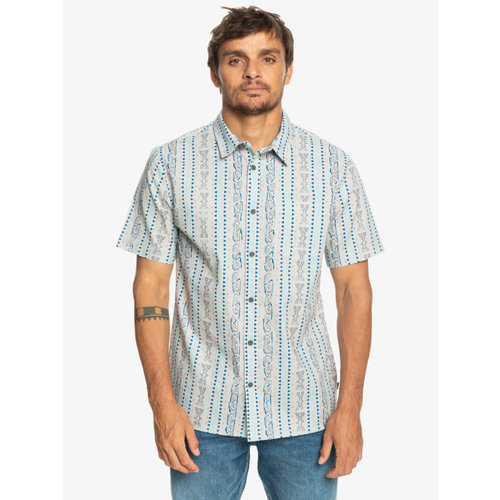 Quiksilver Tracks - Overhemd met Korte Mouwen voor Heren Quiksilver Tracks - Overhemd met Korte Mouwen voor Heren