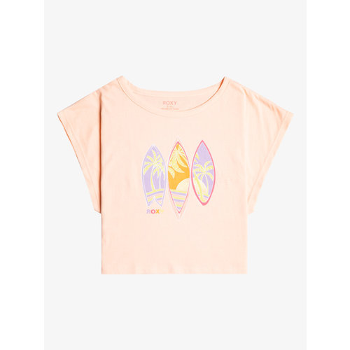Roxy Rock With U - Boxy T-shirt voor Meisjes 4-14 Roxy Rock With U - Boxy T-shirt voor Meisjes 4-14