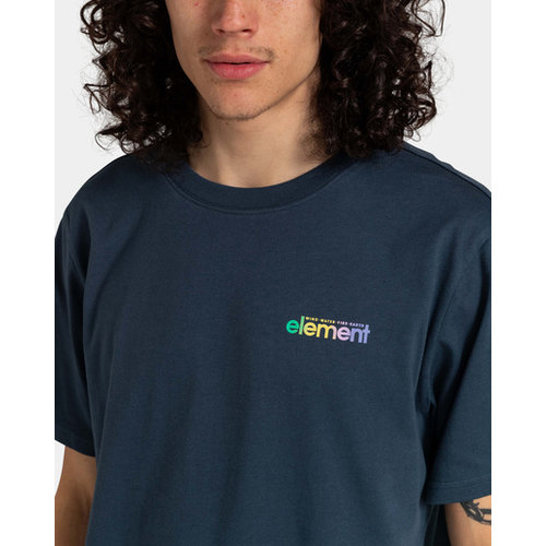 Element A Door To- T-shirt voor heren