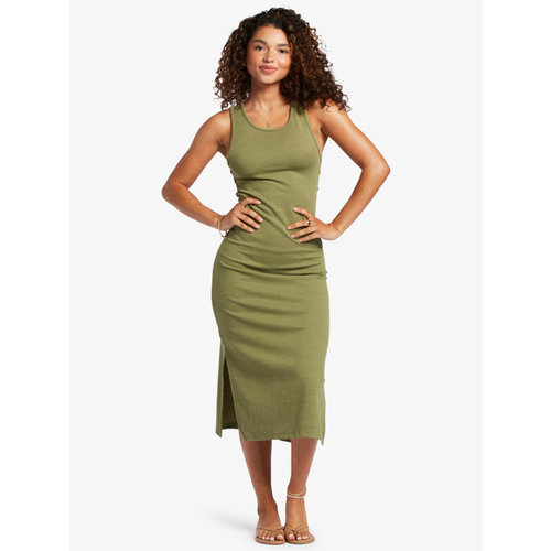 Roxy Good Keepsake - Halflange Jurk met Bandjes voor Dames Roxy Good Keepsake - Halflange Jurk met Bandjes voor Dames