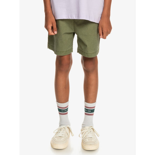 Quiksilver Taxer - Elastische Short voor Jongens 8-14 Quiksilver Taxer - Elastische Short voor Jongens 8-14