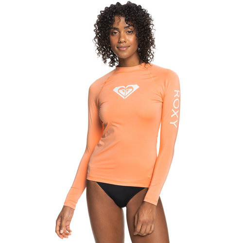 Roxy Whole Hearted - UPF 50 Rash Vest met Lange Mouw voor Dames Roxy Whole Hearted - UPF 50 Rash Vest met Lange Mouw voor Dames