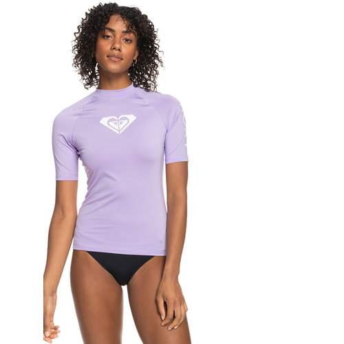 Roxy Whole Hearted - UPF 50 Rash Vest met Korte Mouw voor Dames Roxy Whole Hearted - UPF 50 Rash Vest met Korte Mouw voor Dames
