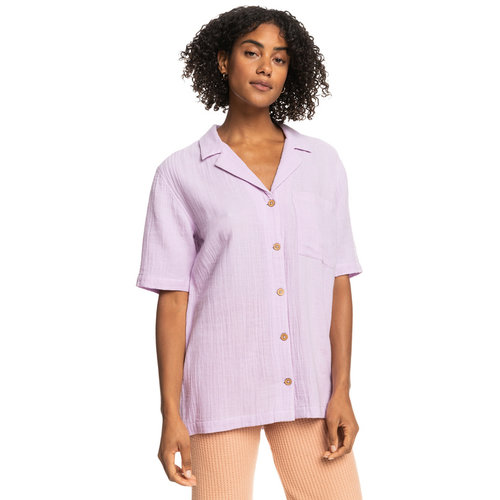 Roxy Aloha Sunset - Overhemd met Korte Mouwen voor Dames Roxy Aloha Sunset - Overhemd met Korte Mouwen voor Dames