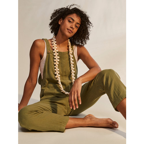 Roxy Beachside Love - Enkellange Jumpsuit met Bandjes voor Dames Roxy Beachside Love - Enkellange Jumpsuit met Bandjes voor Dames