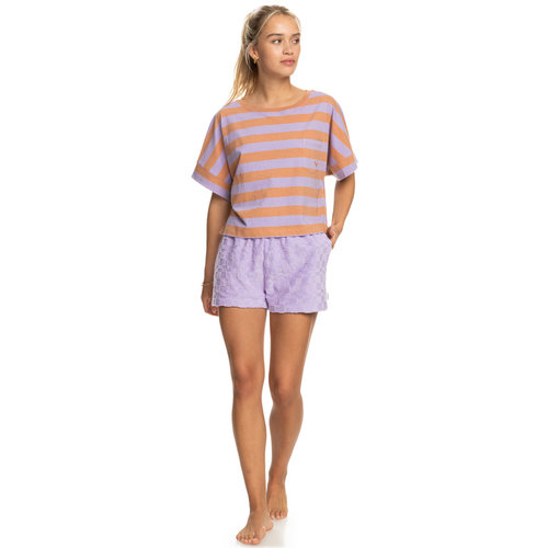 Roxy Stripy Sand - T-Shirt voor Dames