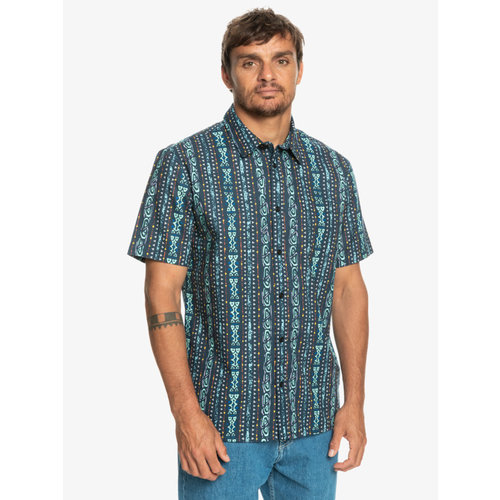 Quiksilver Tracks - Overhemd met Korte Mouwen voor Heren Quiksilver Tracks - Overhemd met Korte Mouwen voor Heren