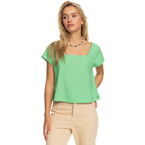 Roxy Ocean Amor - Top met Korte Mouwen voor Dames Roxy Ocean Amor - Top met Korte Mouwen voor Dames