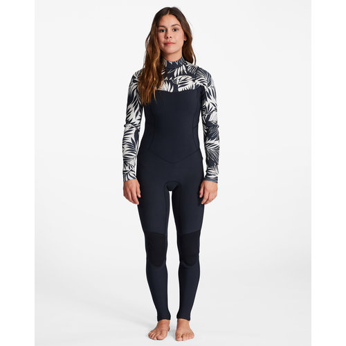 Billabong 4/3mm Salty Dayz - Wetsuit met een Borstrits voor Dames Billabong 4/3mm Salty Dayz - Wetsuit met een Borstrits voor Dames