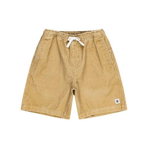 Element Cairn Cord- Ribcord korte broek voor jongens 8-16 Element Cairn Cord- Ribcord korte broek voor jongens 8-16