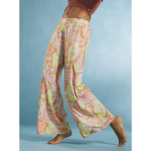 Roxy Midnight Avenue - Wijde pijp broek voor dames Roxy Midnight Avenue - Wijde pijp broek voor dames