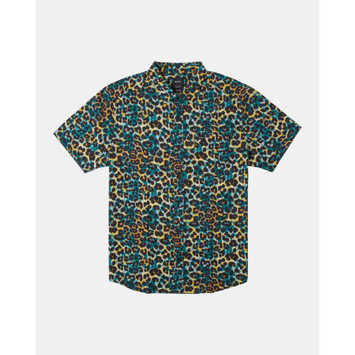 RVCA Cheeter- Korte mouw overhemd RVCA Cheeter- Korte mouw overhemd