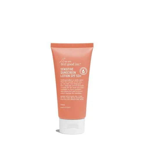 we are feel good inc. Sensitive Sunscreen SPF 50+ 75ml we are feel good inc. Sensitive Sunscreen SPF 50+ 75ml